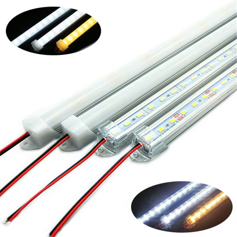 DC 5V /12 V /24 V LED Hard   Bar Lights SMD 5730 50cm 36 LED Aluminum Strip Light WHITE/WARM WHITE/ RED/GREEN/BLUE