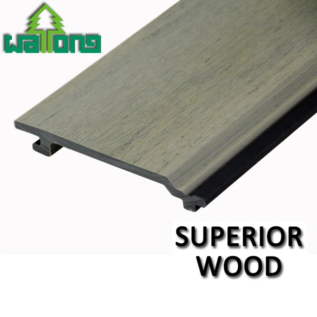 
Capped WPC outside cladding outdoor decorative wall panels 