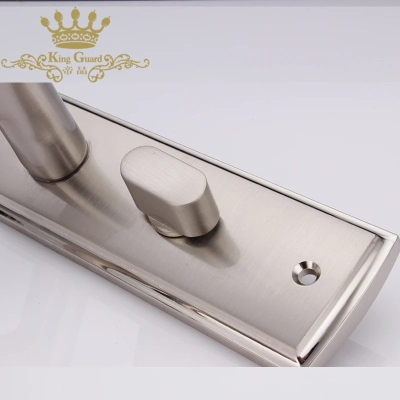 Wholesale anti thief lock body cheap main door handle household bedroom wooden door handle