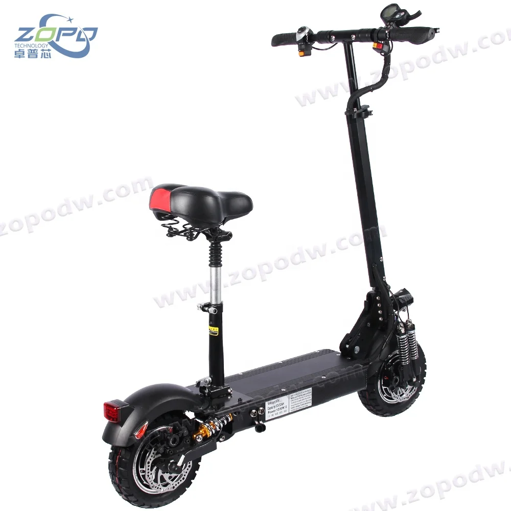 
48v Voltage and 40-90km Range Per Charge electric scooter with seat adult kick electric scooter 2000w for hot sale 