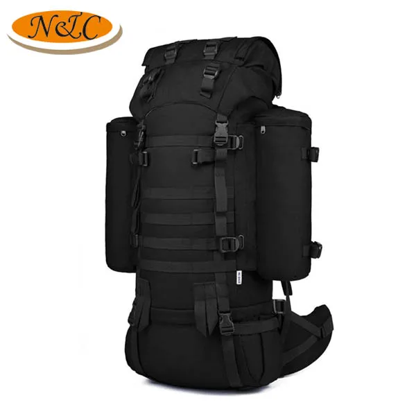 Cheap Price Customize 65L hiking backpack bag tactical molle rucksack for camping traveling