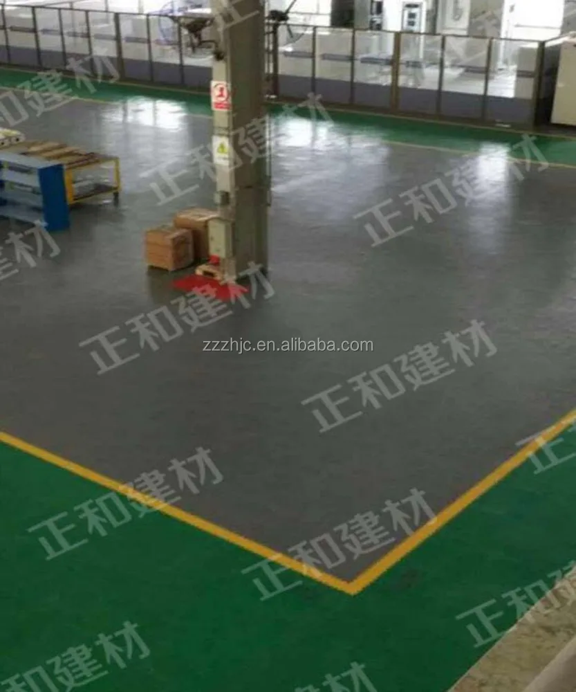 100% ПВХ прочная пластиковая напольная плитка для парковки гаража