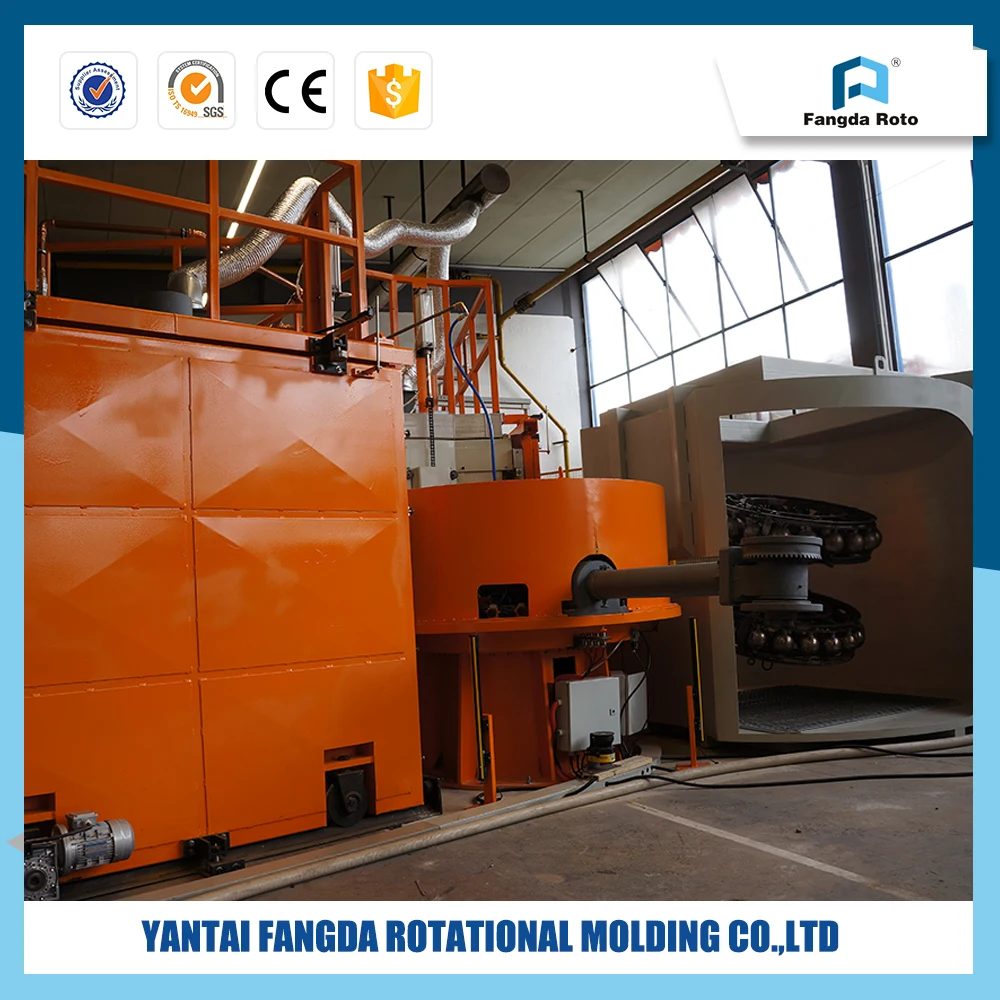 
FANGDA Carousel Rotomolding Machine For PVC Making 
