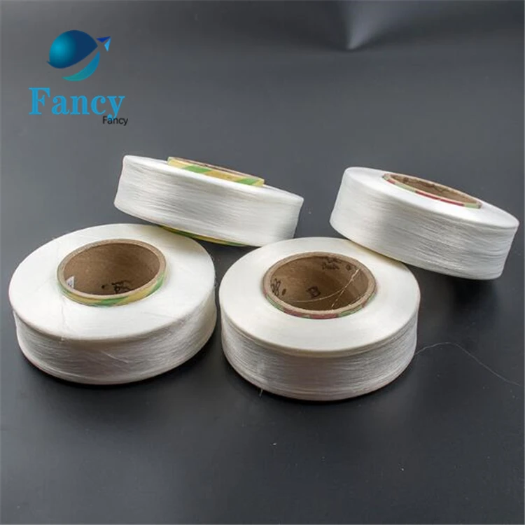 Дешевые спандекс пряжи 70D Белый стрейч пряжи высокого качества для группы для подгузников