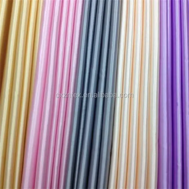 Printed satin for curtain