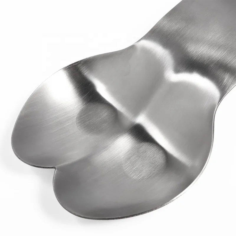 Товар R2-065 Лидер продаж и хорошее качество двусторонний стетоскоп из нержавеющей стали ложка держатель для отдыха