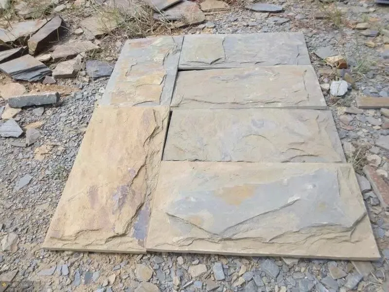 Natural Culture Stone tile green slate cut to size slate Veneer For Exterior And Interior Decorative CALICO VERDE Wall Panel