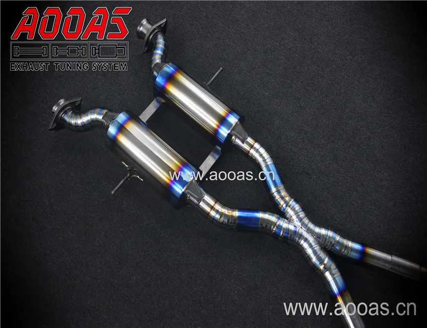  Accessory Titanium Exhaust Pipe Valve Kit For JEEP Grand Cherokee
