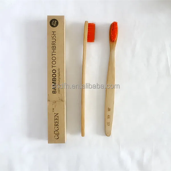 wood corn starch toothbrush bamboo toothbrush