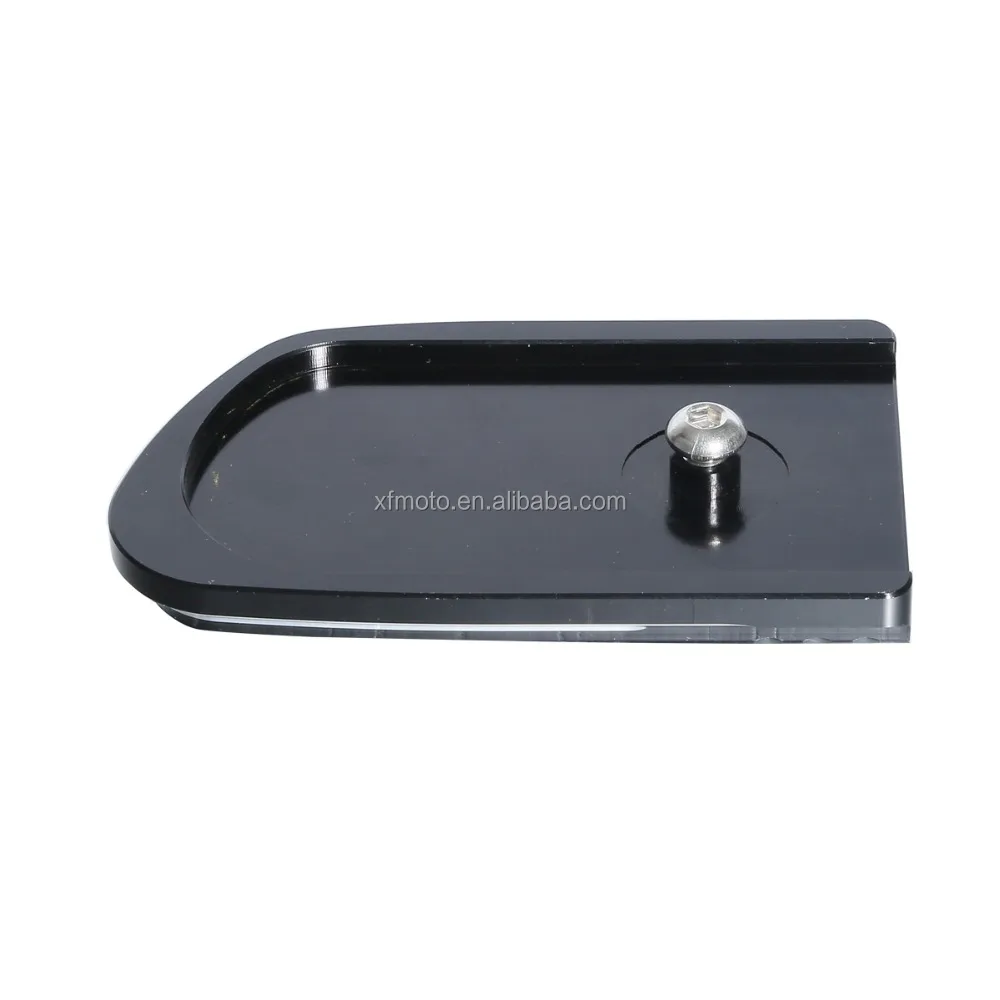 Black/Chrome Defiance Brake Pedal Pad For Davidson Street 500 Softail Breakout 84-17