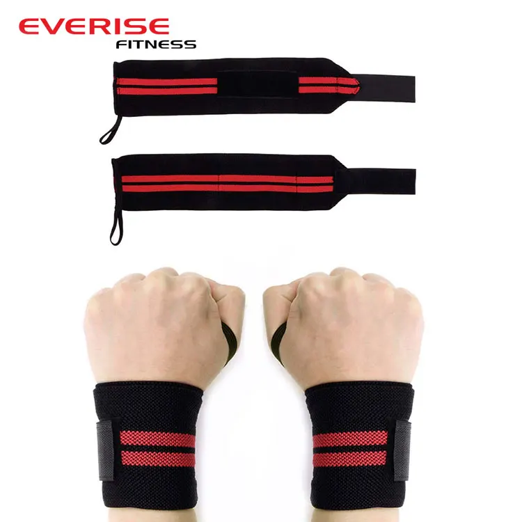 Кросс-тренинга тренировки тренажерный зал пауэрлифтинг Бодибилдинг обхватывает запястье