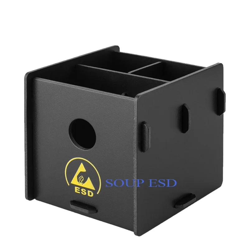 ESD container antistatic pencil vase ESD plastic pen holder SP-STA-11