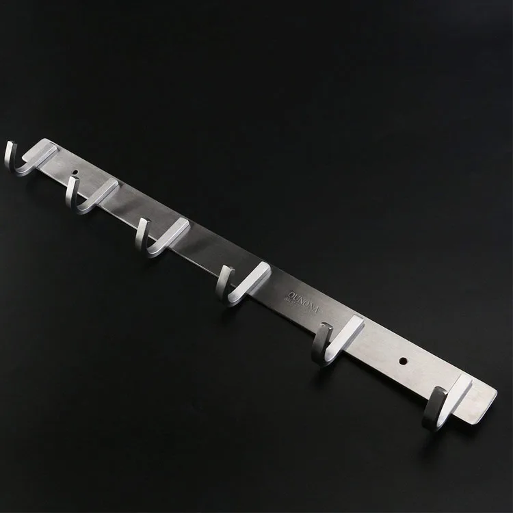 Wall Coat Rack Coat Hooks Wall Mounted Stainless Steel Hook Rack for Clothes