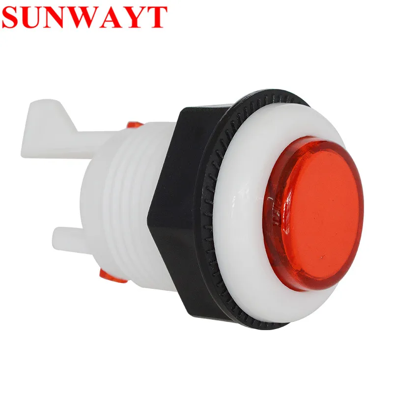 Arcade Game machine A4 Push Button Switch 28mm P4 Arcade Push Button Durable Multicade MAME HAPP Style button with microswitch