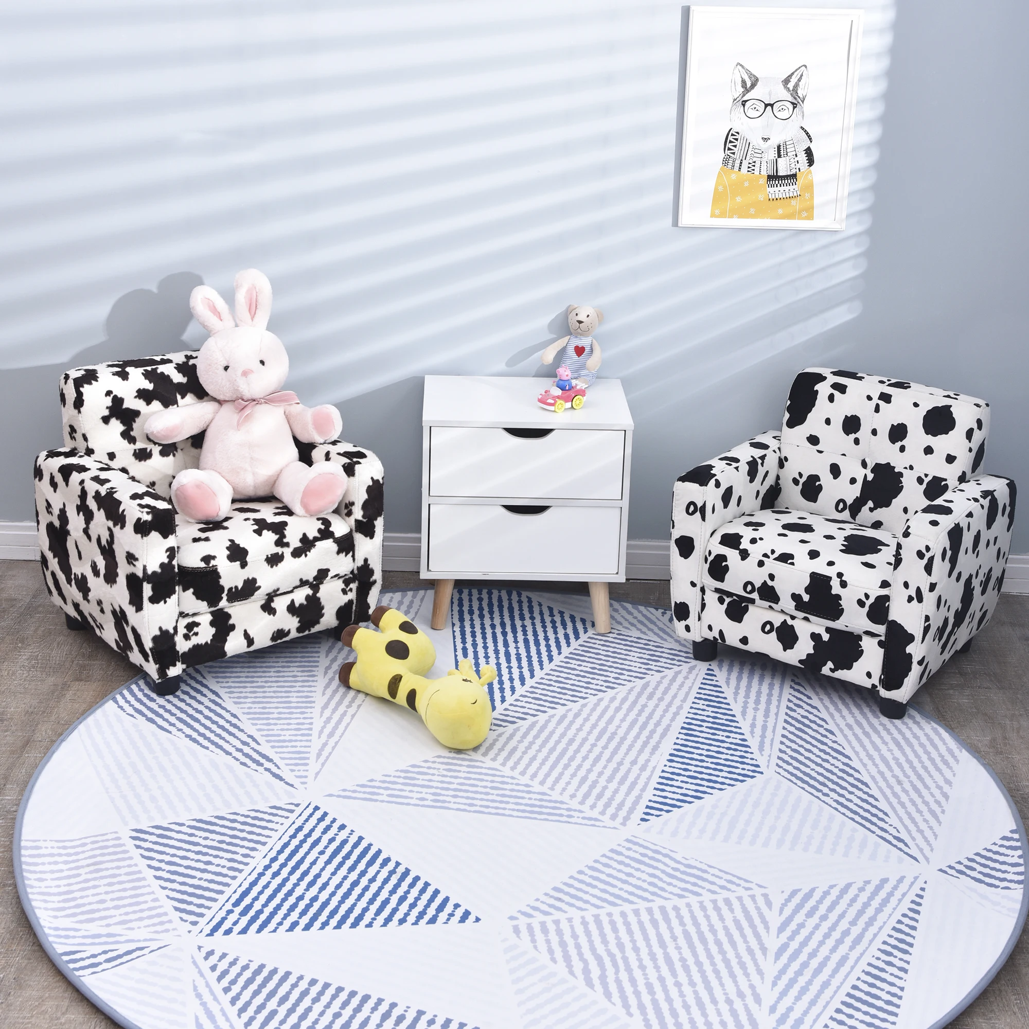 Whosale customized  Fashion kids sofa  for children Minichair factory outlet