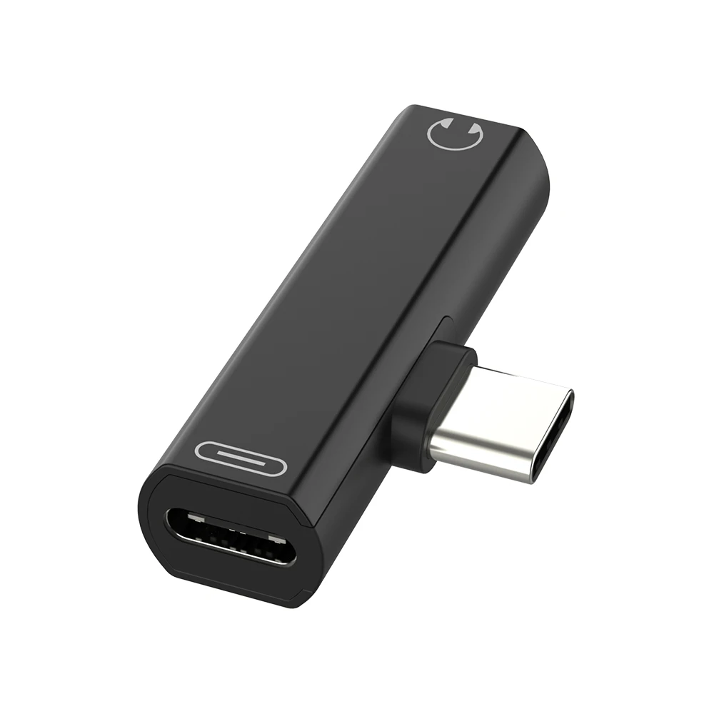 
 2 в 1 USB-C USB C и 3,5 мм аудио разъем для наушников адаптер  