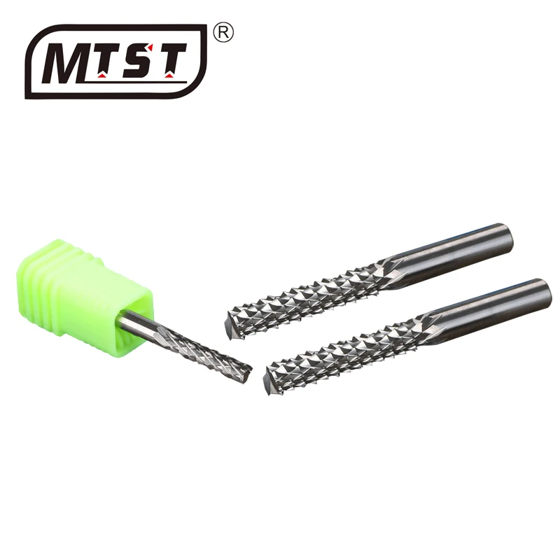 
MTST 4-6mm Cutting circuit board PCB Tungsten Cobalt Alloy corn end milling cutter Engraving machine tool 