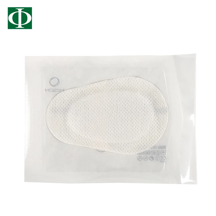 
sterilized eye pad wound surgical eye dressing for first aid kit non-woven eye care dressing 