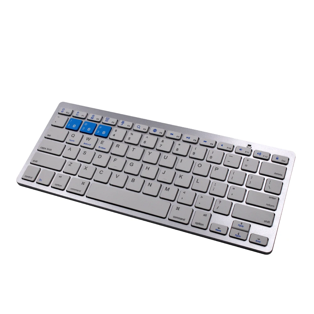 Oem арабский, испанский, французский, португальский, английский, немецкий Макет мини-беспроводная Bluetooth клавиатура bcm20730