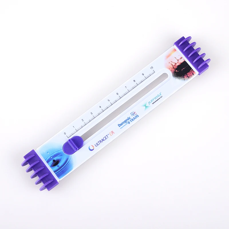 Доступный логотип Подгонянный медицинский Шкала оценки боли правитель