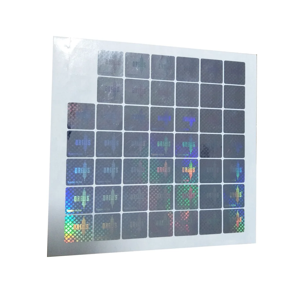 Security Seal Warranty Void Hologram Sticker Label Printing
