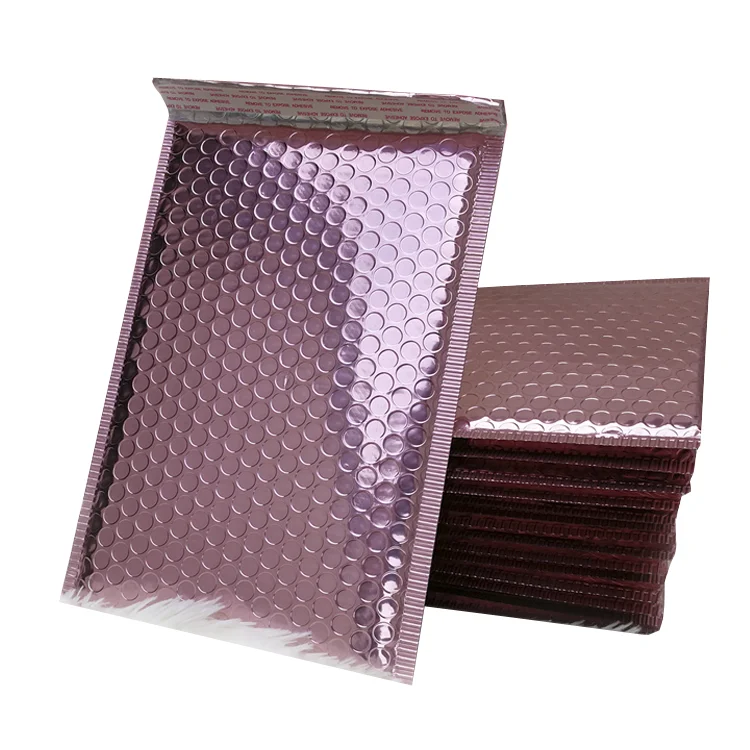 
Rose gold Bubble Mailers With Address Labels Padded Envelopes Mailer Bags, Self Seal Padded Envelopes 