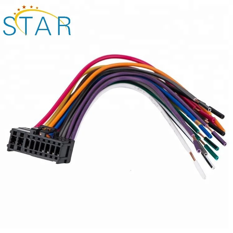 Автомобильный 16 контактный разъем для жгут проводов