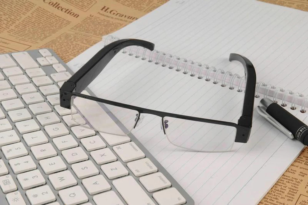 Full HD 1920*1080P Camera Glasses Hidden Eyewear Recorder Cam Camcorder DVR Video PQ202