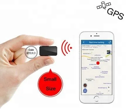 Mini size hidden GPS Tracker for personal/vehicle real time tracking GSM GPRS Locator with magnet