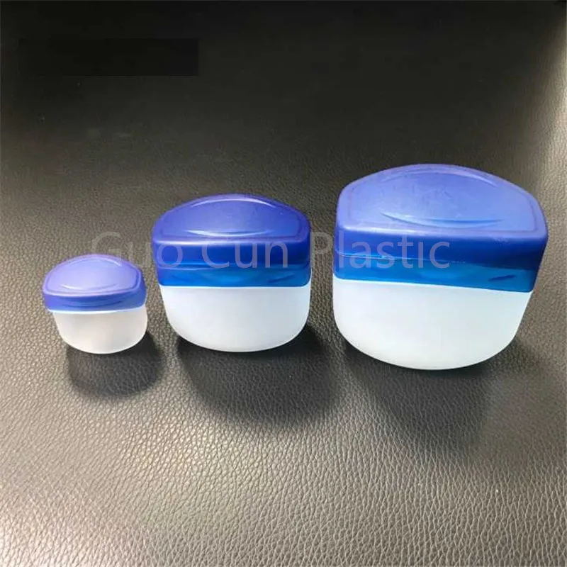 50gram empty vaseline jar packaging with flip cap