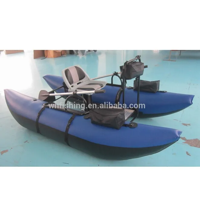 2015 Blue Frame Inflatable fishing Pontoon boat