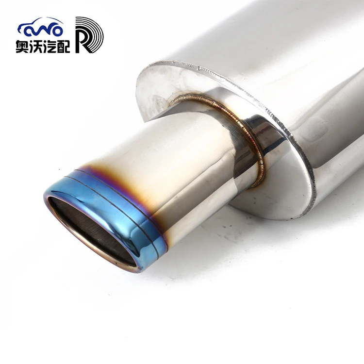 Wholesale OEM 51mm Universal Racing Car Exhaust Muffler Silencer