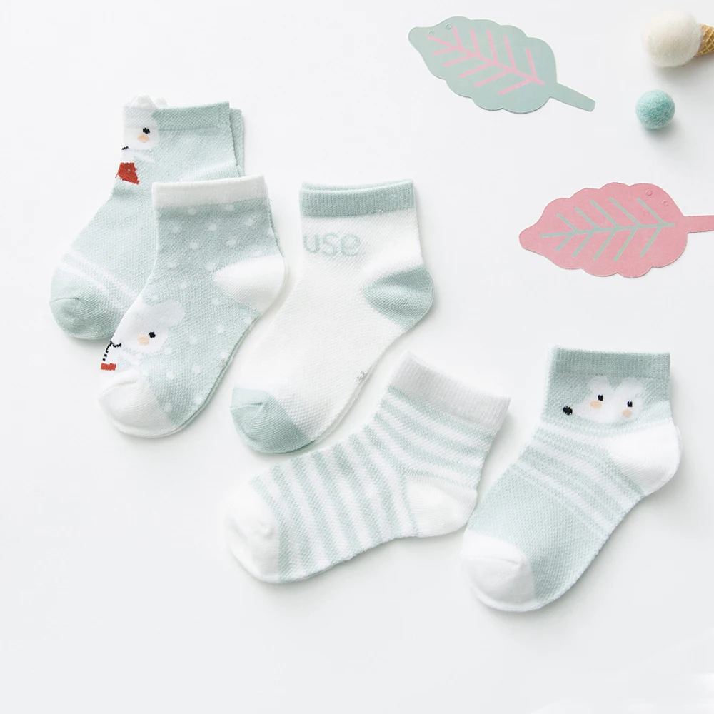 
China Manufacturers Cotton Fabric Baby Socks Set Children Socks 