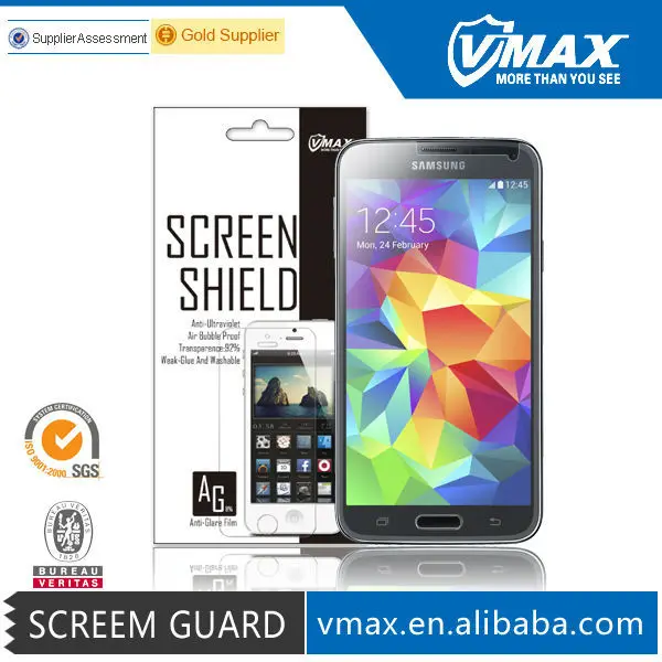 4H matte anti-glare anti-reflection mobile phone/cell phone LCD samsung galaxy s5 screen protector