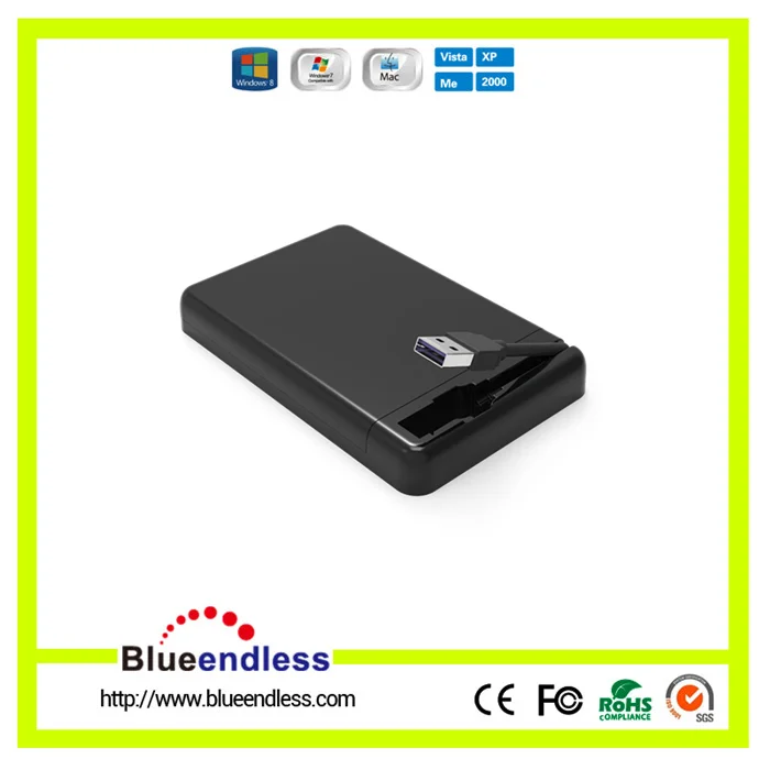 Завод цена Пластик 2.5 жесткий диск SATA инструменты корпус ноутбука