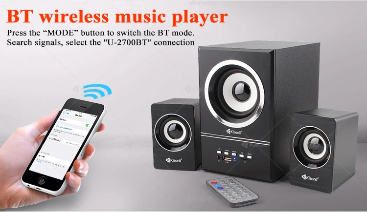 Новое поступление, проводные колонки для телевизора, ПК, мобильного телефона, бас, BT, USB 2,1, пульт дистанционного управления, усилитель звука