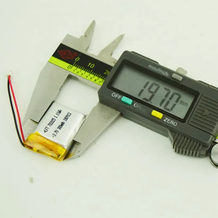 CE certificate  drone battery   3.7V  300mah  rechargeable  702025  lithium battery
