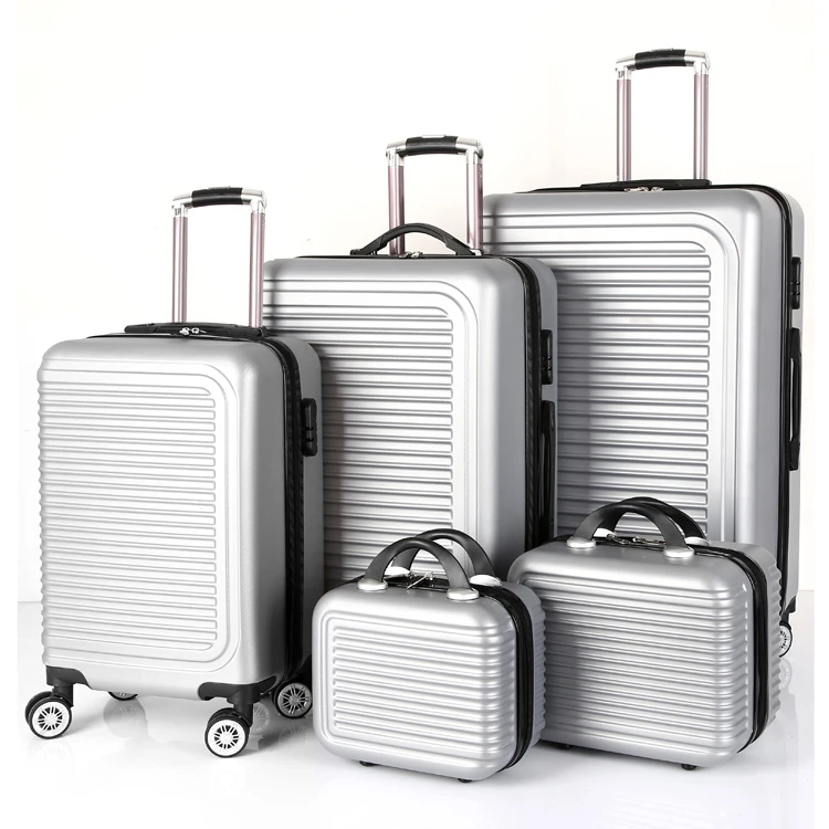 Коричневый жесткий Дорожный чемодан, 3 шт., 2 шт., ручной чемодан с замком TSA, Спиннер, 4 колеса, 5 шт., чемодан из АБС-пластика, комплект чемоданов на колесиках