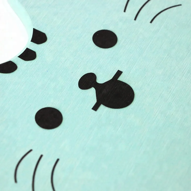 Houseware Cat Printed fabric Diatomite bath Foot mat