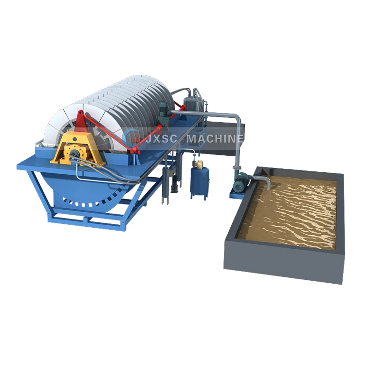 Mining Sludge Dewatering Concentrate Ceramic Disc Filtering Machine Filtro Rotatorio De Vacio Rotary Vacuum Filter