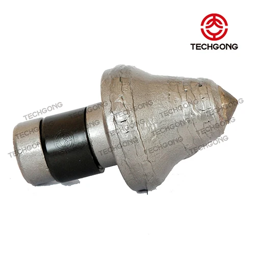 Tungsten Carbide Round Shank Miner Bits / picks for continuous miner Surface Mining Picks