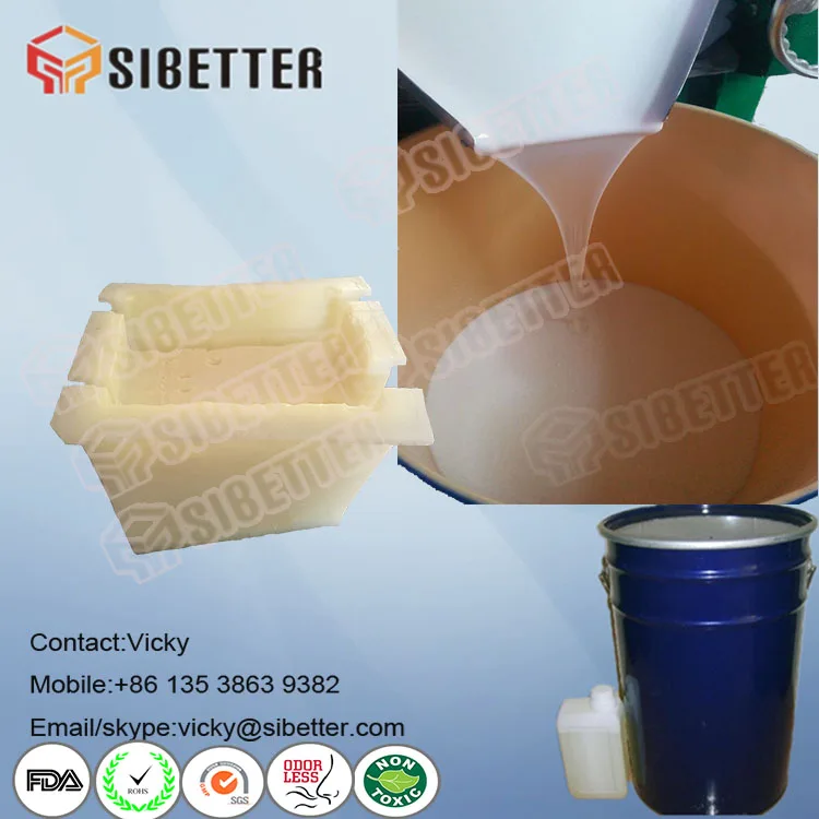 40 Shore Manual Mould Making RTV 2 Silicone Rubber for Plastic Mold