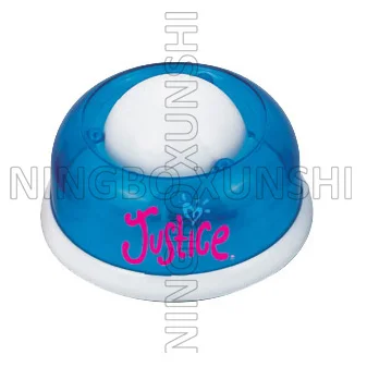 
Portable Desktop table Solid white base circle Plastic transparent magnet rolling ball document file office paper clip organizer 