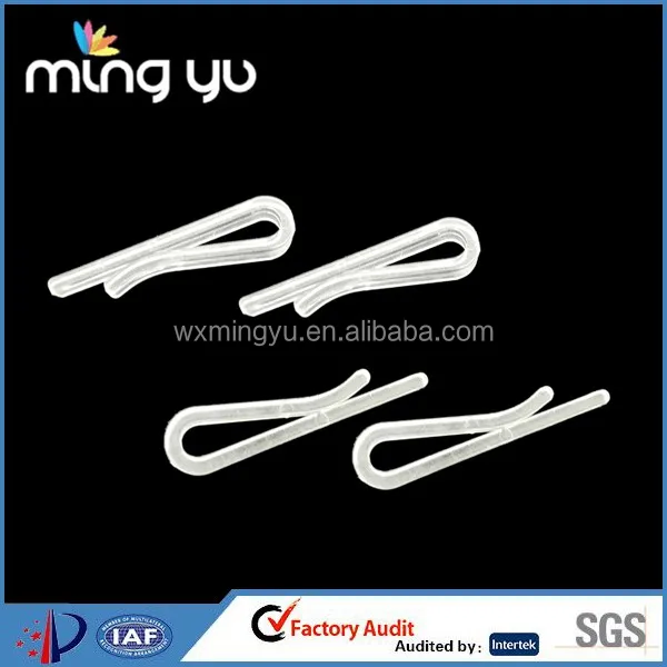 Professional Various Shape Plastic Locking Clip Strip for Garment Accessories