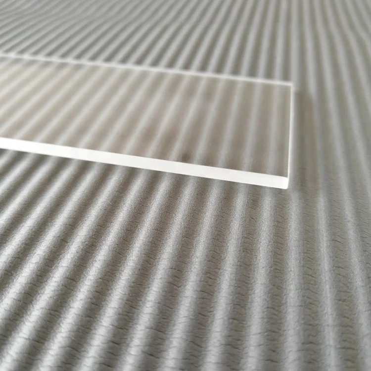
High temperature and corrosion resistance fused silica glass sheet 