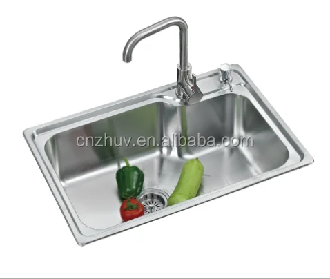 High Quality Undermount Kitchen 304 Multifunction Stainless Steel Sink with Trash Bin