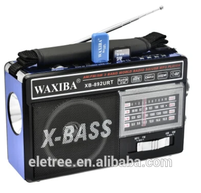 Waxiba вб цифровой tri band радио с mp3-плеер XB-892URT