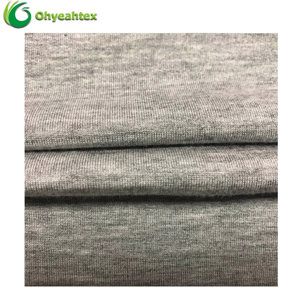 Comfortable And Soft Knit Modal Polyester Brush Fleece Fabric For Hoodie