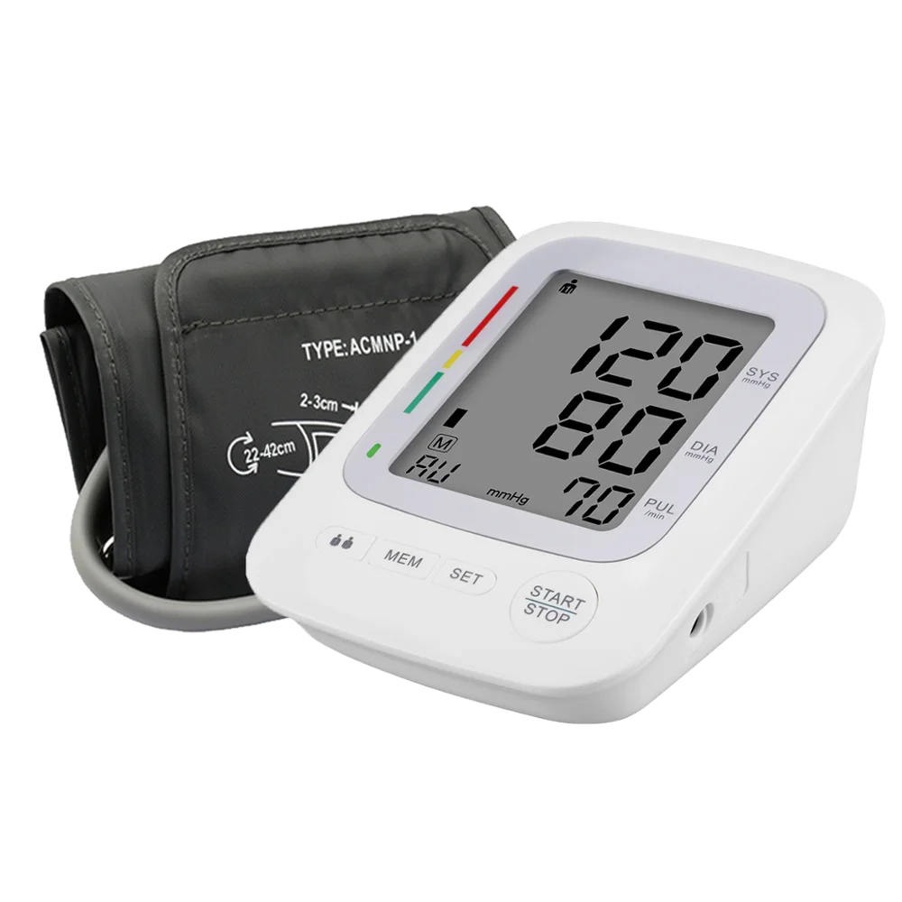Stand Automatic Function Arm Cuff Blood Pressure Monitor