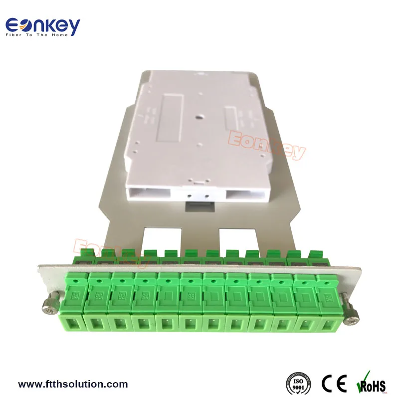 
Eonkey 144cores Aluminum rack mount High Density Smart ODF 3U 19 main fiber optical distribution frame 